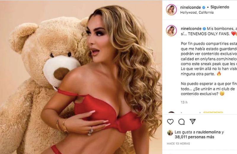 ¡Espera khaaaaaa! Ninel Conde abre su cuenta de OnlyFans