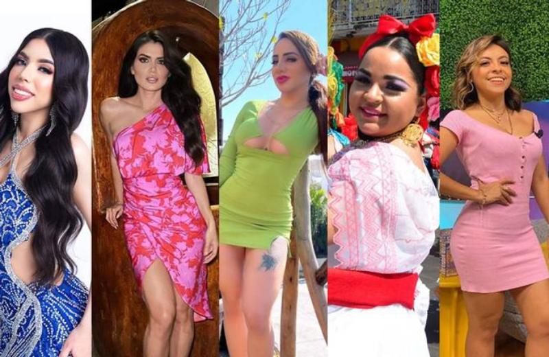 Candidatas a reina del Carnaval de Veracruz se preparan para entrevista en XEU