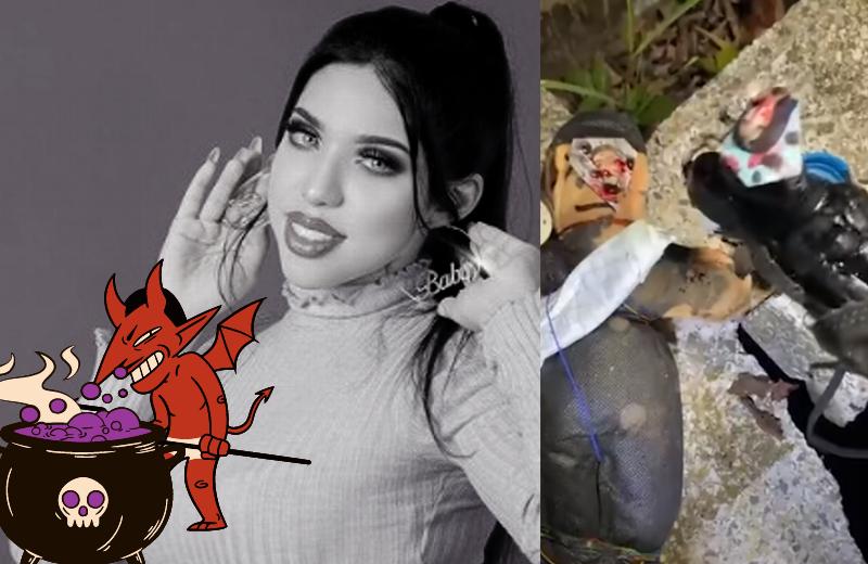 ¡Turbio! Encuentran en cementerio brujería para Yeri Mua