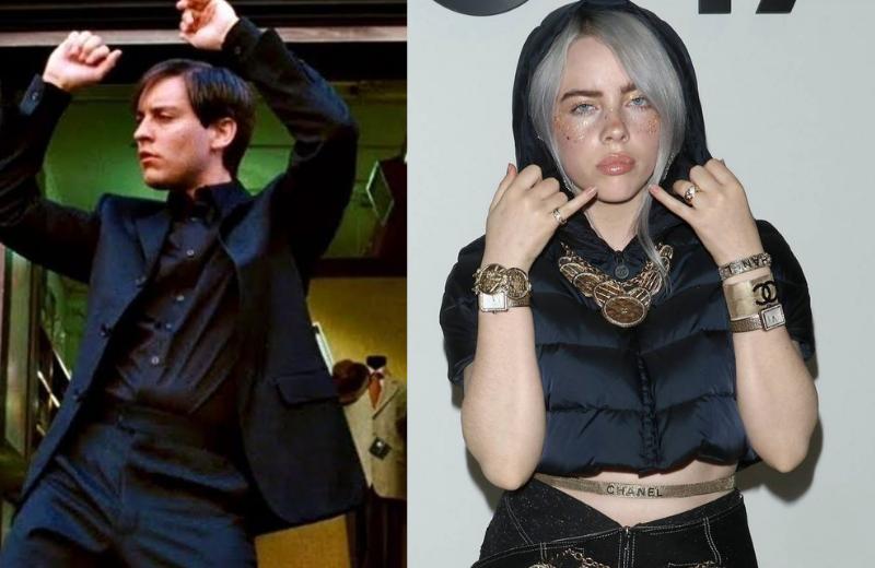 ¡Tobey Maguire es fan de Billie Eilish! Y así lo demuestra