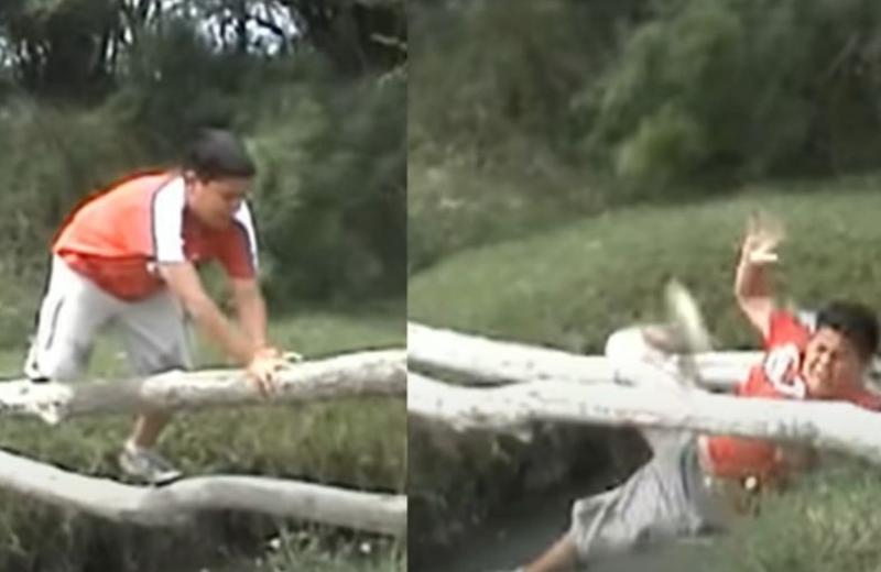 ¿Recuerdas al niño del video de 'Edgar se cae'? Así luce 16 años después