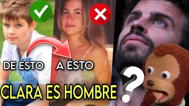 ¡Clara Chía es mujer trans y Piqué lo sabía! (+Video)