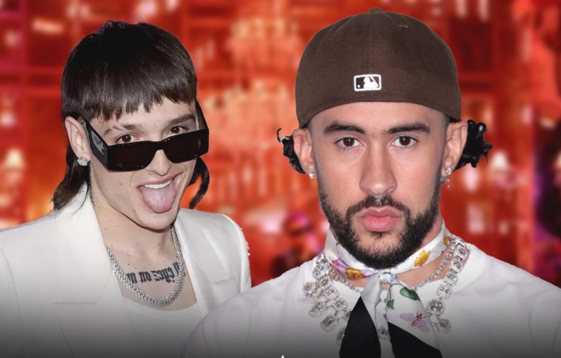 Bad Bunny copia la presentación de Peso Pluma