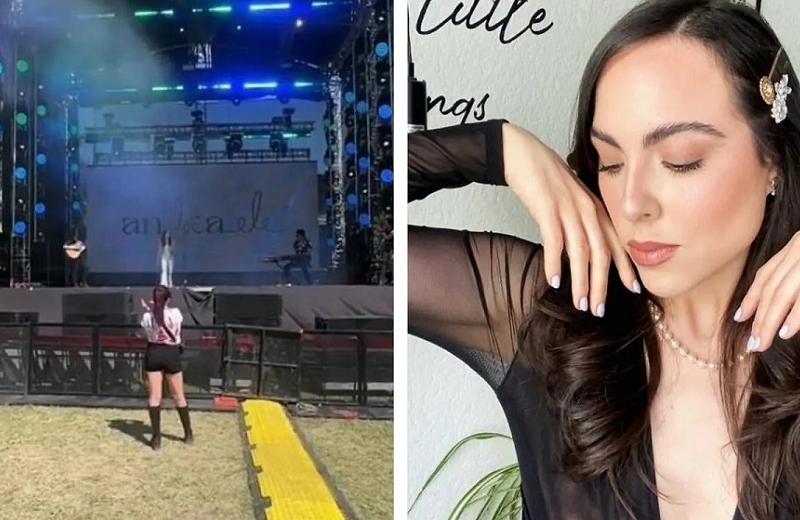 Cantante de La Voz México se presenta en en Festival Pa’l Norte ¡Y nadie fue a su show!