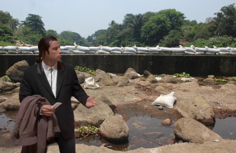 ¡Más seco que el corazón de tu ex! Se seca río en Veracruz (+foto)