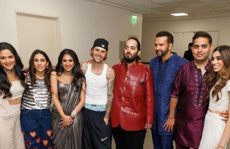 Justin Bieber asiste a la India; actuará en preboda de hijo de un multimillonario