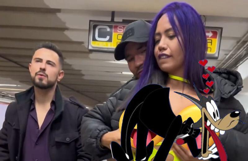 Luna Bella, garba video s3xuales en el Metro de la CDMX (+Video) 