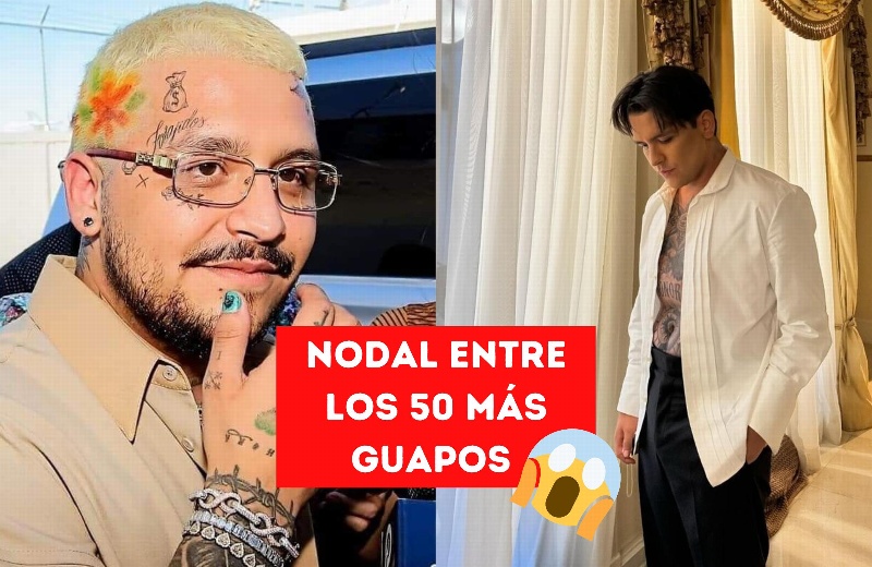 Nodal entre los 50 más bellos según 'People en español'