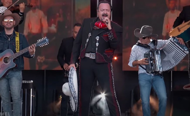 Pepe Aguilar, primer artista en interpretar música de mariachi en 'Jimmy Kimmel Live!'