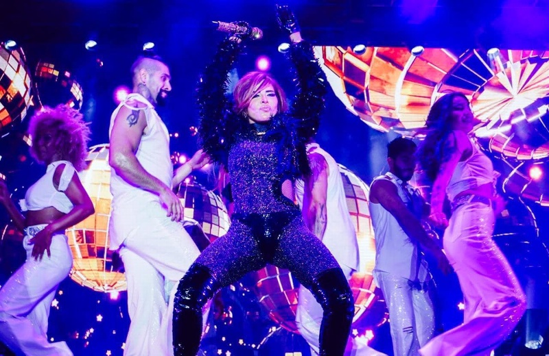 Gloria Trevi se presenta con éxito total en Veracruz
