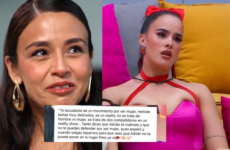 La esposa de Adrián Marcelo se lanza contra Gala Montes (+foto)