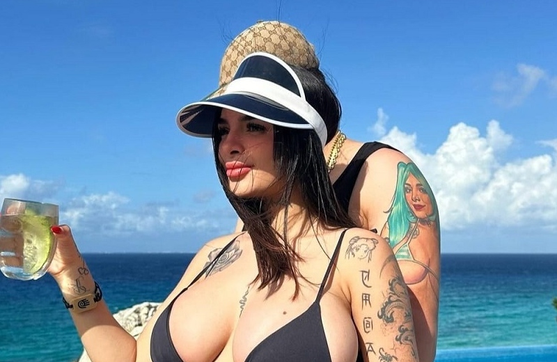 Karely Ruiz reaparece y revela quién es el padre de su bebé (+fotos)