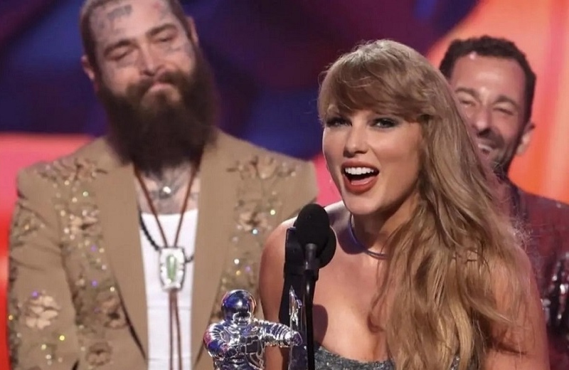 Taylor Swift arrasa en los MTV VMA con siete premios
