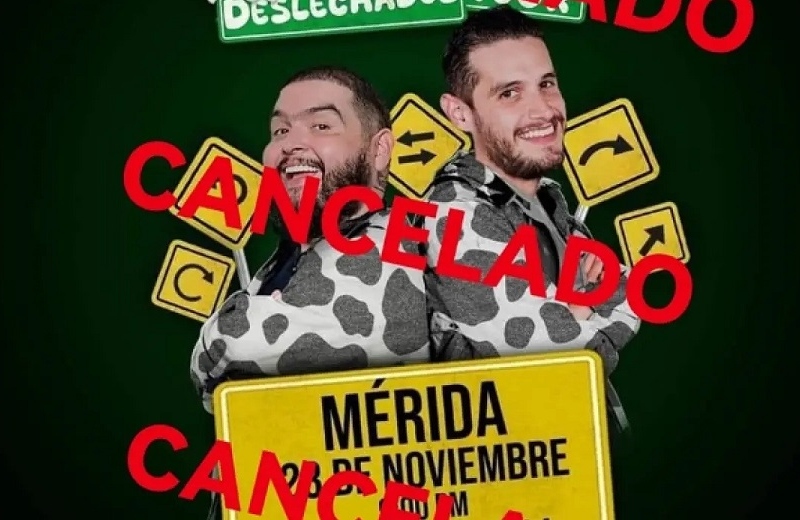 Cancelan otro show de Adrián Marcelo, así reaccionó 'La Mole' (+fotos)