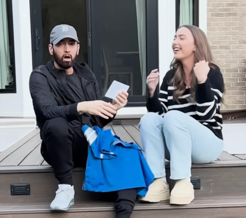 ¡Eminem será abuelo! Así se enteró de la feliz noticia (+VIDEO)