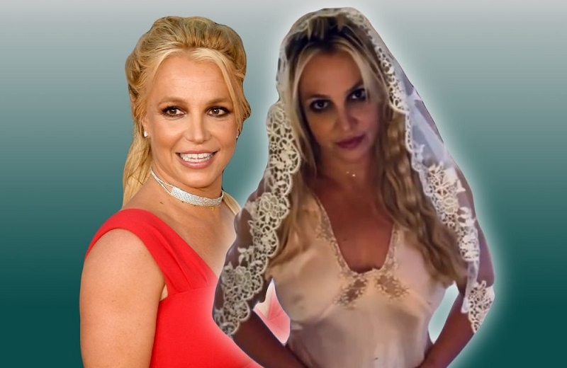 Britney Spears se casó ¡con ella misma! (+video)