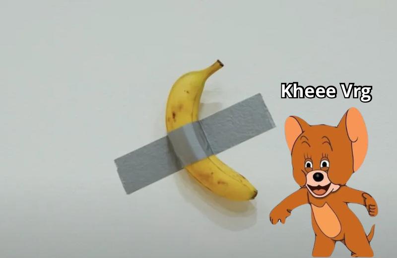El arte más caro del mundo es ‘ Un Plátano en la Pared’ ¿6.2 Millones ?