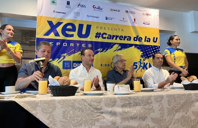 Presentan la edición 19 de la Carrera de la U ¡Inscríbete Ya! 