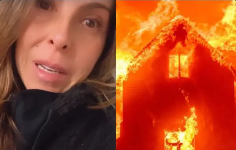 Kate del Castillo abandona su casa por incendios en Los Ángeles