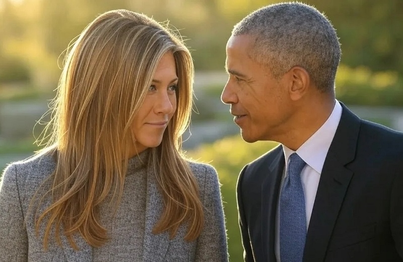 Jennifer Aniston y Barack Obama ¿hay romance?
