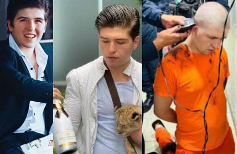 Filtran imagen del influencer Fofo Márquez rapado y arrodillado en prisión