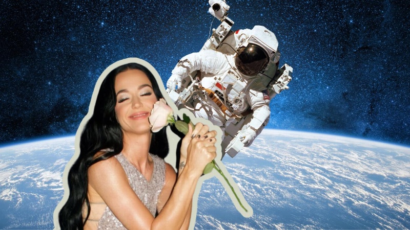 Katy Perry al espacio en un cohete de Jeff Bezos (+FOTO)