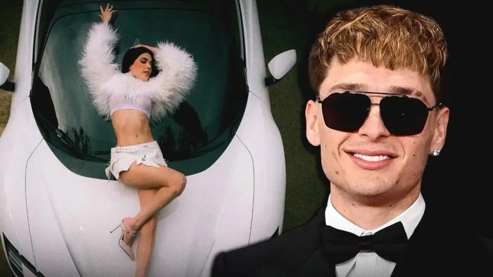 Peso Pluma estrena la canción 'RARI' con Kenia Os (+video)  
