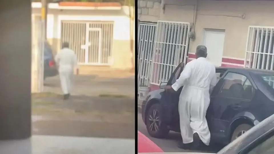 Sacerdote berrinchudo en Alvarado ¡Se enoja y abandona la misa! (+videos)