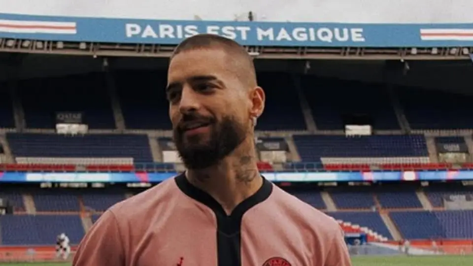 Maluma jugó una ‘cascarita’ con los jugadores del PSG (+VIDEO)