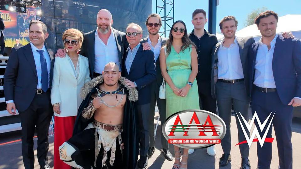 WWE anuncia la adquisición de AAA lucha libre Mexicana