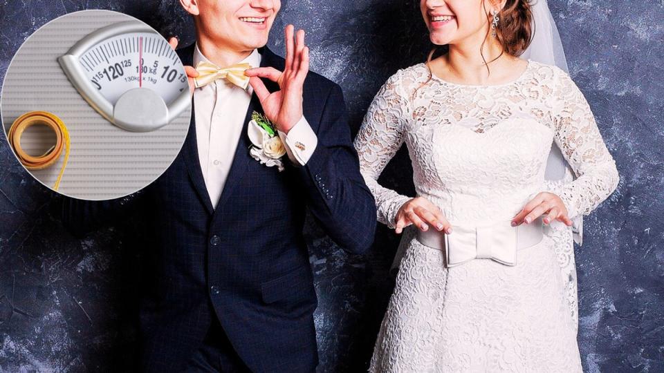 Novios bajan 45kg antes de su boda y ¡Nadie los reconoce! (+FOTO)