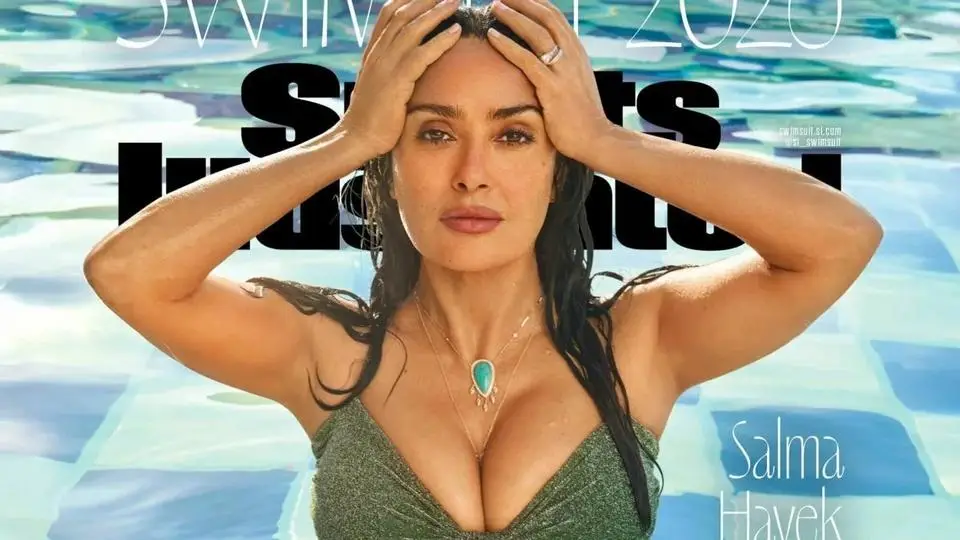 ¡Salma Hayek luce espectacular bikini en la portada de la revista Sports Illustrated Swimsuit 2025! (+FOTO)