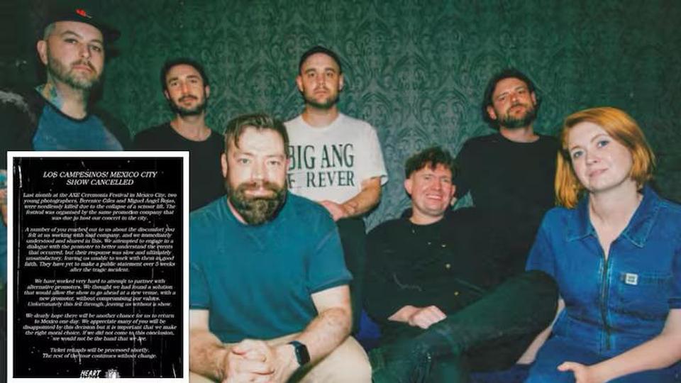 ¡No tocarán! Banda británica cancela show en México tras enterarse que el promotor es el mismo del Axe Ceremonia
