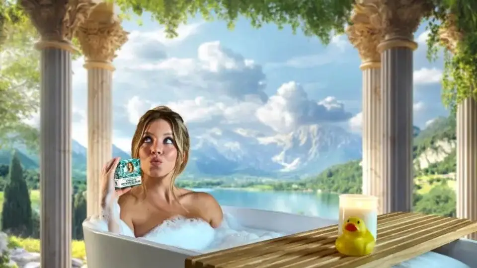 Jabón con esencia de estrella: Actriz lanza jabón hecho con su agua de tina