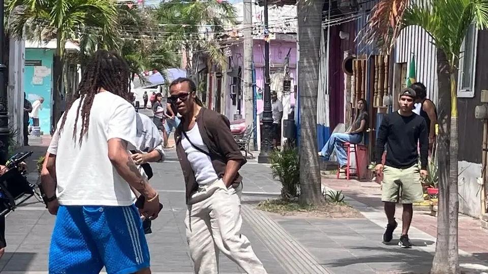 ¡Increíble! Así quedó el comercial que grabó Edgar Davids en La Huaca (+video)