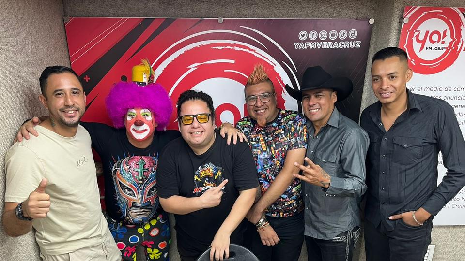 Visita impactante en Ya! FM: Platanito Show, Alma Sureña y Gato Ulacia