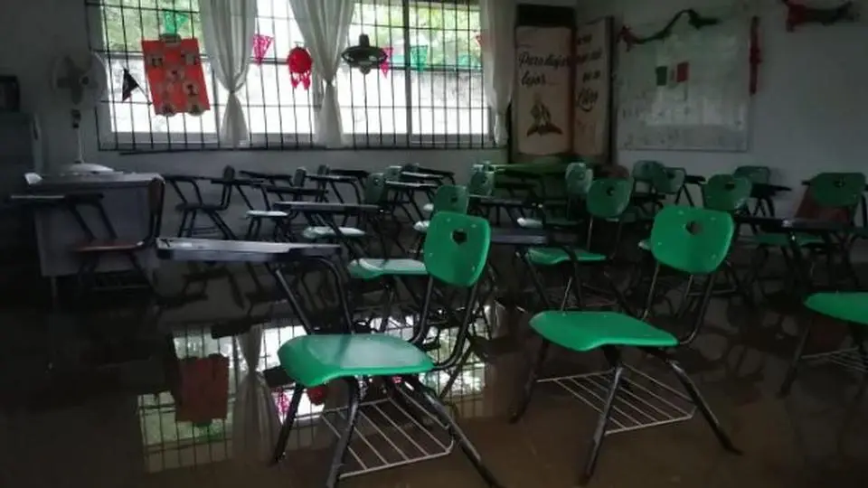 Se aparece el Diablo  en una escuela de Veracruz durante la tormenta (+video)