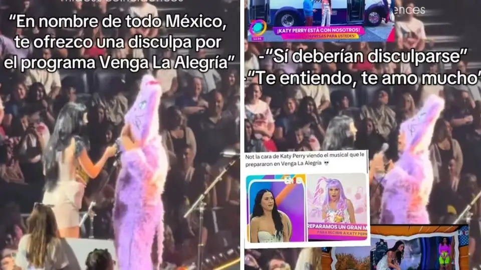Fan mexicano se disculpa con Katy Perry en nombre de México por culpa de TV Azteca