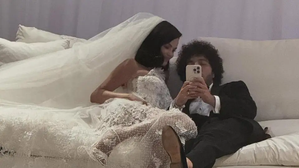 Ya! se casaron Selena Gómez y Benny Blanco; los enamorados comparten fotos 