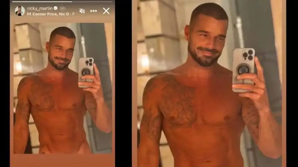 ¡Papacitoooo! Ricky Martin enciende las redes con audaz fotografía 