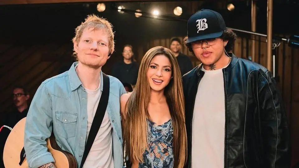 Shakira, Ed Sheeran y Beéle se unen para un remix histórico de 'Hips Don’t Lie'