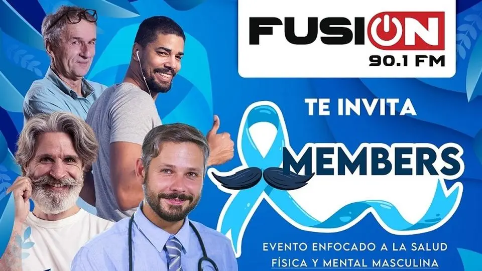 FUSIÓN 90.1 FM invita a 'Members', evento enfocado a salud masculina FUSIÓN 90.1 FM invita a 'Members', evento enfocado a salud masculina