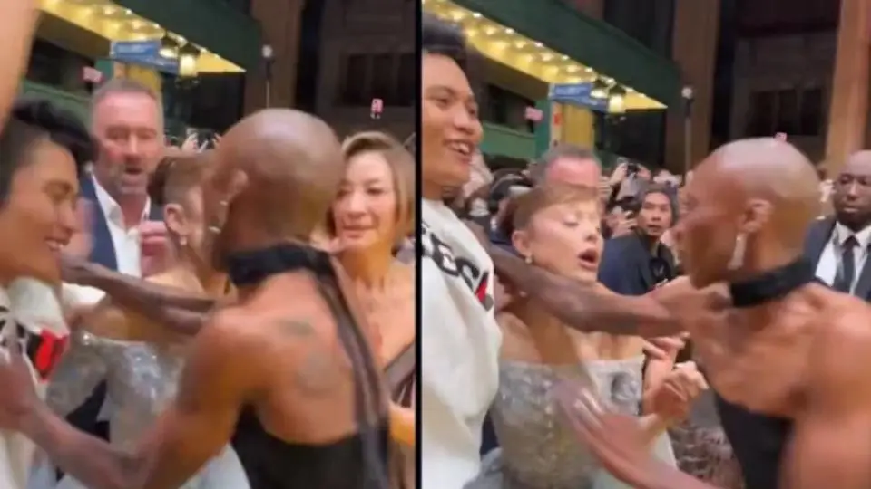 VIRAL: Fan se lanza sobre Ariana Grande en estreno de 'Wicked'; 'Elphaba' la defiende (+video)