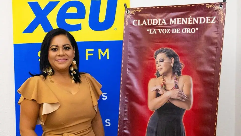 ¡Agárrense! Claudia Menéndez festejará los 95 años de XEU con canciones de despecho
