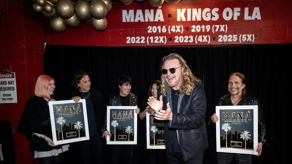 ¡Maná rompe récord de presentaciones en Los Ángeles! (+VIDEO)