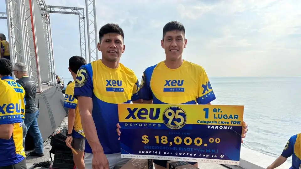 Hermanos Nava Águila ganan carrera XEU de Veracruz en modalidad 5K y 10K (+fotos)