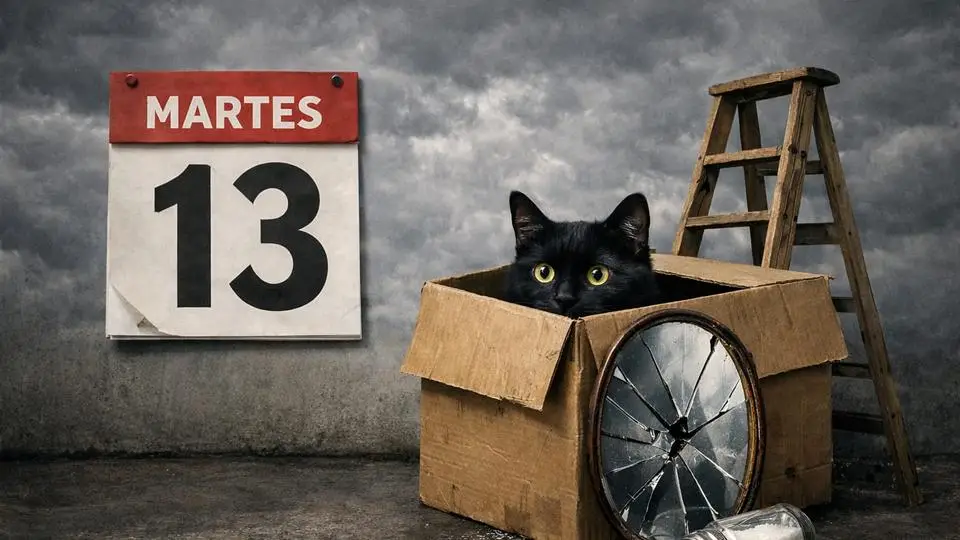 Martes 13 ¿Rompiste un espejo, tiraste la sal o más? descubre como evitar la mala suerte