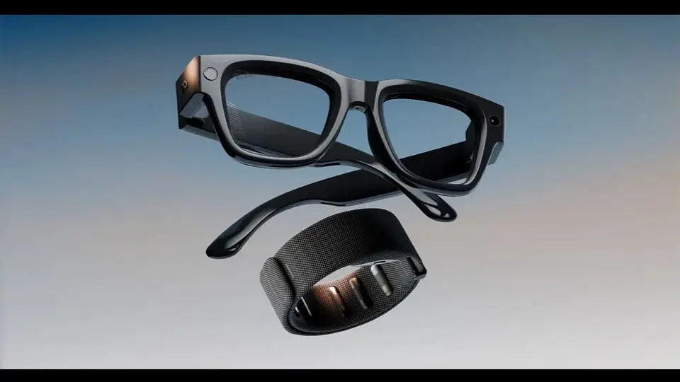 Este es el costo de las gafas inteligentes con IA, pantalla y pulsera neural