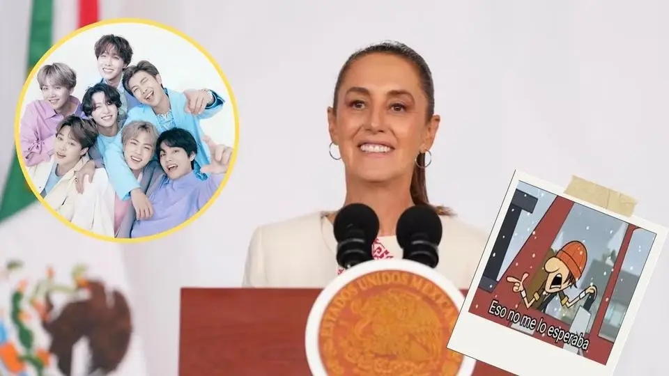 Sheinbaum pide a Corea del Sur más conciertos de BTS en México