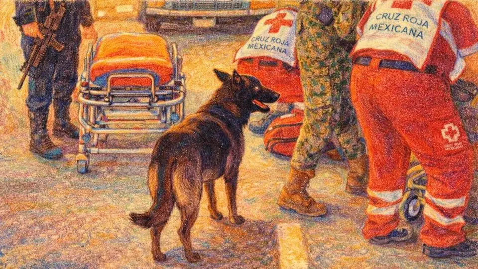 Perrito conmueve en Veracruz tras accidente en el bulevar